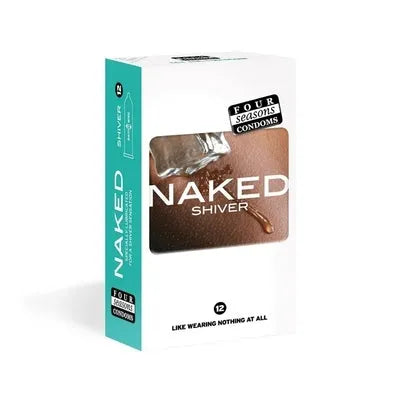 Four Seasons Naked Shiver Condoms 12 Pack - Take A Peek