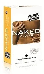 Four Seasons Naked Closer Condoms 6 Pack - Take A Peek