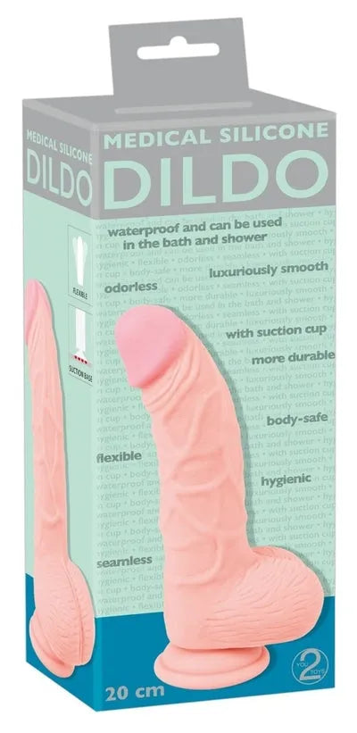 Medical Silicone 8" Dildo