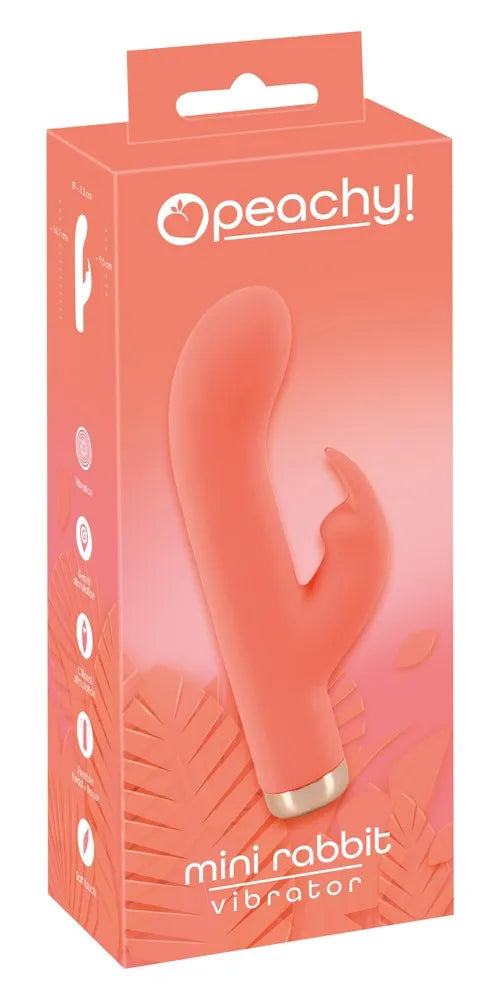 Peachy! Mini Rabbit Vibrator - Take A Peek