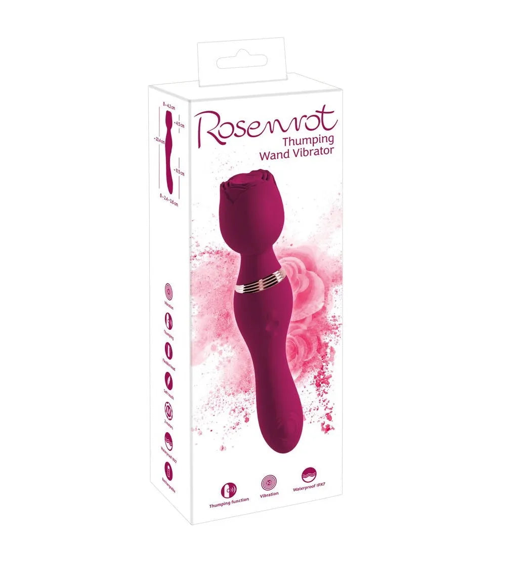 Vibrador de varita RoseThumping