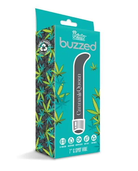 Imprime Charming Buzzed 7" G Spot Vibe Canna Queen