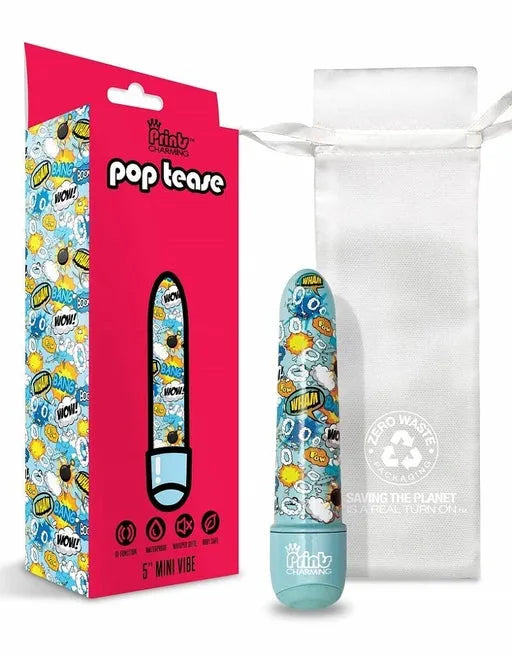 Prints Charming Pop Tease 5" Mini Vibe Wham - Blue