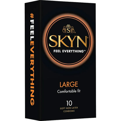 SKYN Large Condoms 10 Pc - Take A Peek