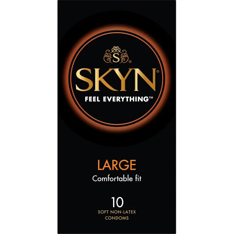 SKYN Large Condoms 10 Pc - Take A Peek