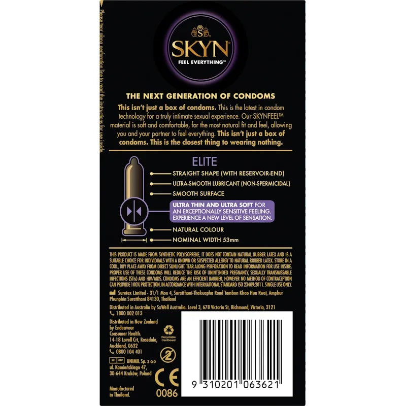 SKYN Elite Condoms 6 - Take A Peek