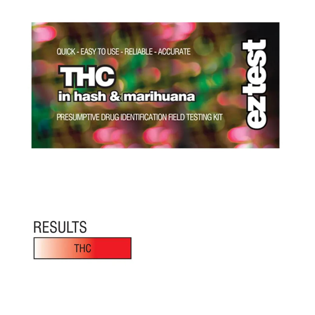 EZ Test Tube for THC in Hash and Marihuana (Marijuana)