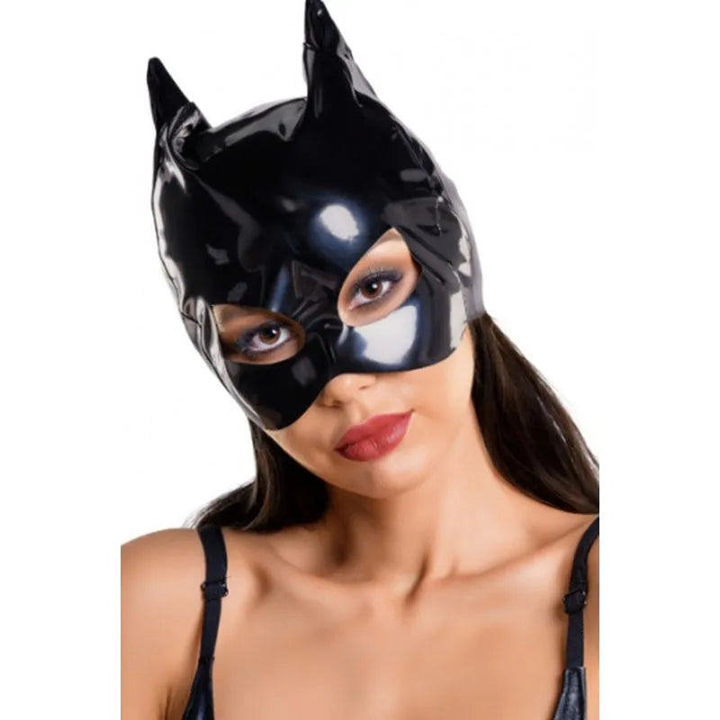 Glossy Wetlook Cat Mask - Take A Peek