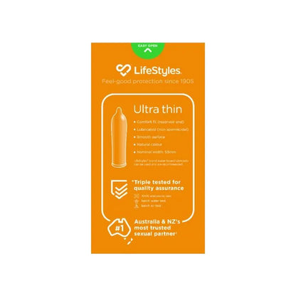 LifeStyles Ultra Thin Condoms 20 - Take A Peek