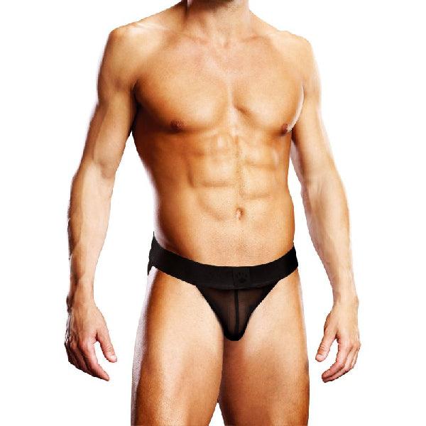 Prowler Mesh Open Back Brief Black - Take A Peek