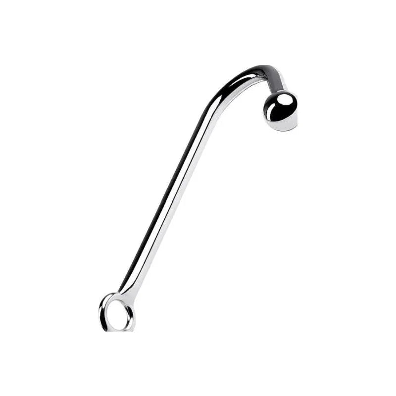 Silver Metal Anal Hook w Ball