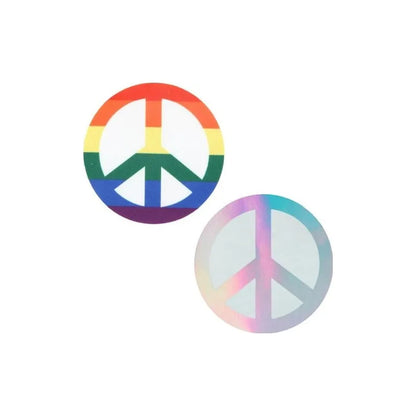 Pride Peace Sign Pasties - Take A Peek