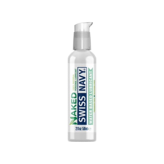 Swiss Navy Naked All Natural Water Based Lubricant 2oz/59ml - Take A Peek