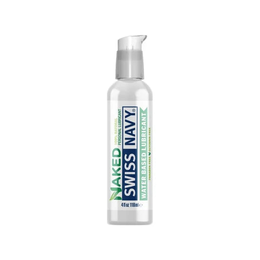 Swiss Navy Naked All Natural Water Based Lubricant 4oz/118ml - Take A Peek