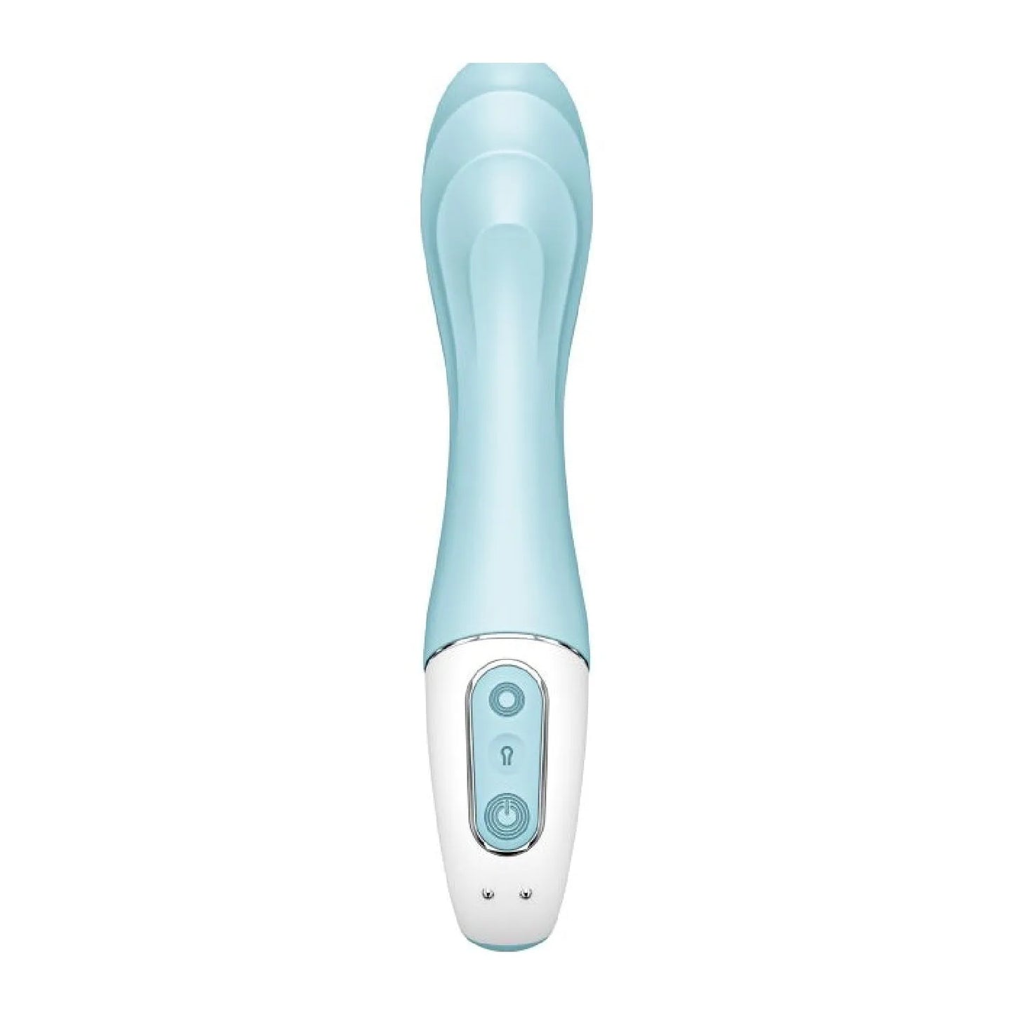 Satisfyer Air Pump Vibrator 5+ Blue - Take A Peek