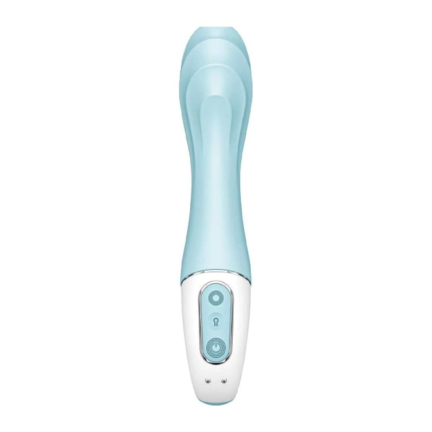 Satisfyer Air Pump Vibrator 5+ Blue - Take A Peek