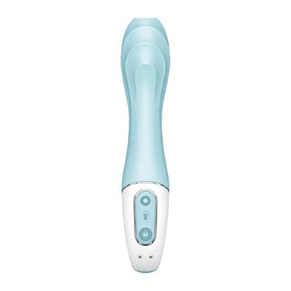 Satisfyer Air Pump Vibrator 5+ Blue - Take A Peek