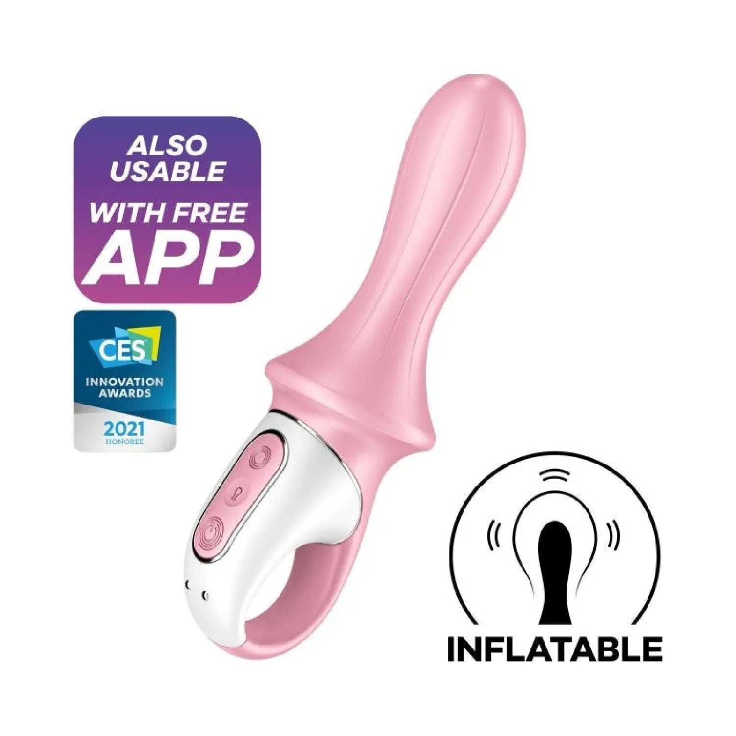 Satisfyer Air Pump Booty 5+ Red - Take A Peek