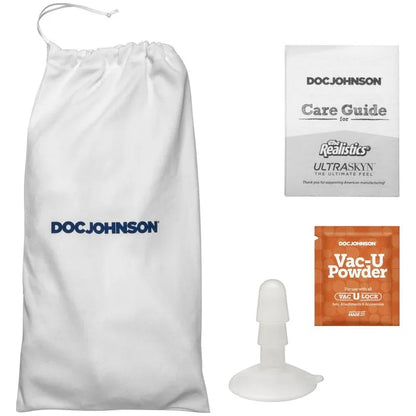 Roman Todd 8in Ultraskyn Cock w Removable Vac-U-Lock Suction Cup Vanilla