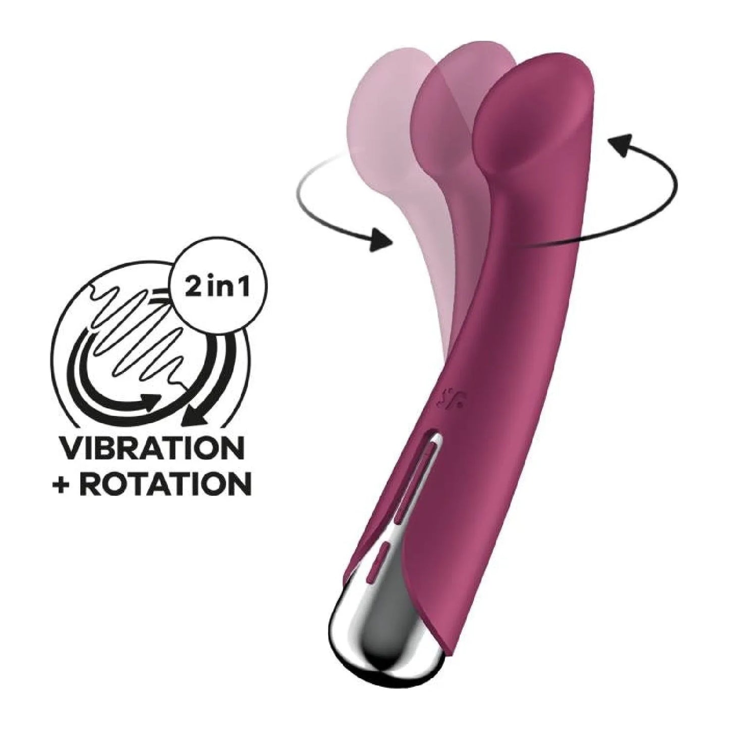 Satisfyer Spinning G-Spot 1 Red - Take A Peek