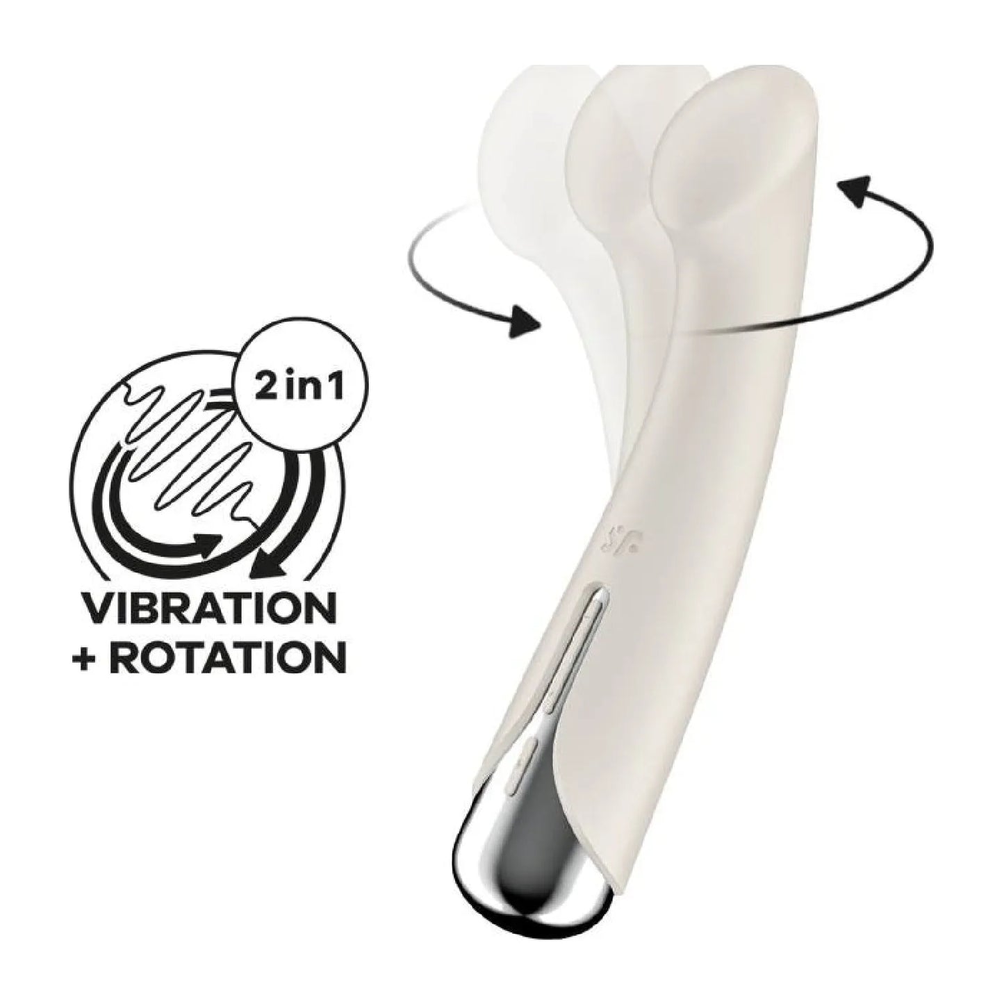 Satisfyer Spinning G-Spot 1 Beige - Take A Peek