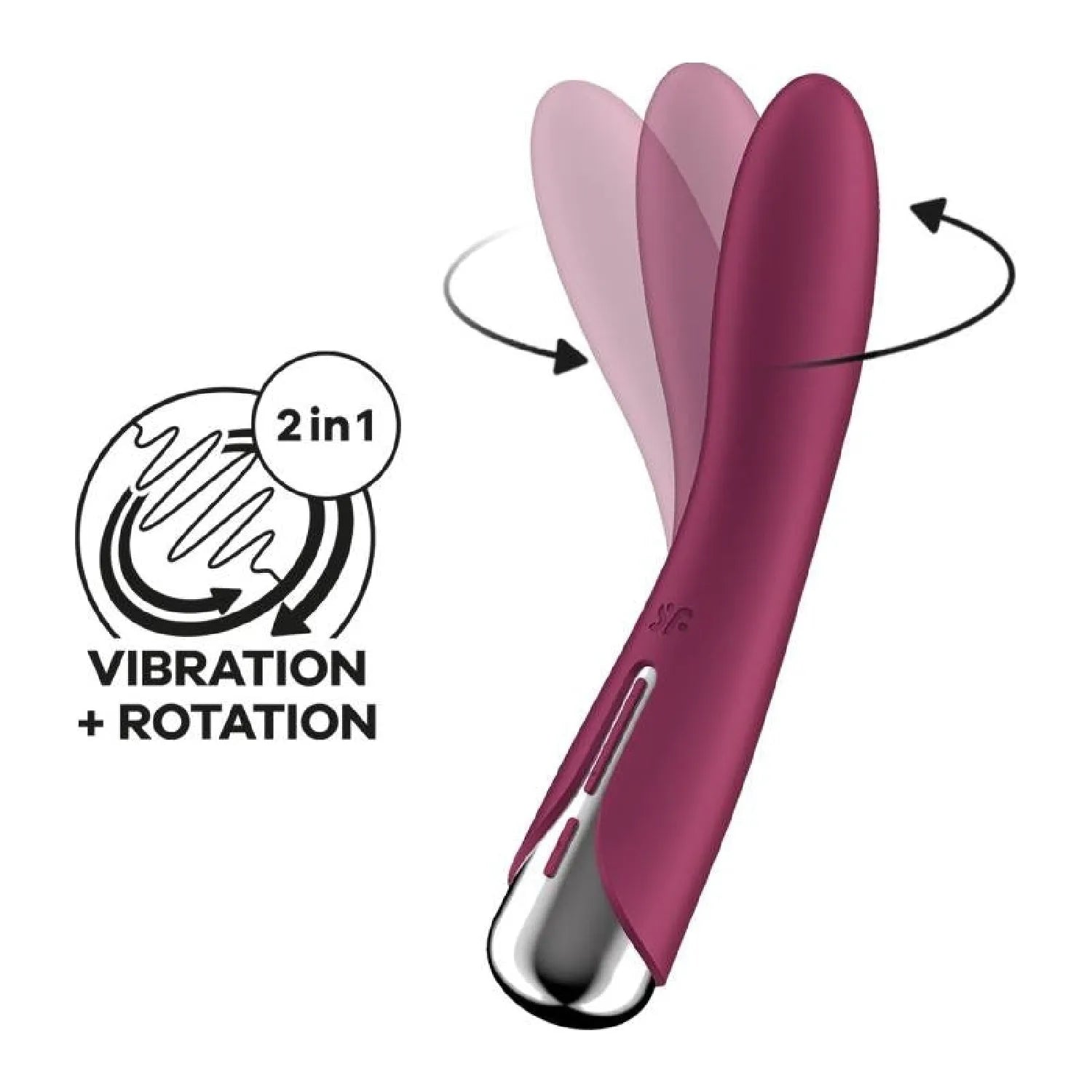 Satisfyer Spinning Vibe 1 Red - Take A Peek