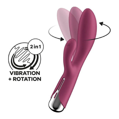 Satisfyer Spinning Rabbit 1 Red - Take A Peek