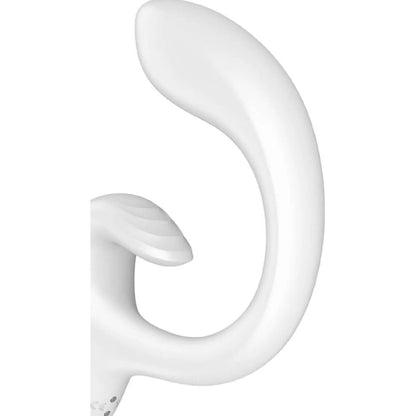 Satisfyer G for Goddess 1 Rabbit Vibrator White - Take A Peek