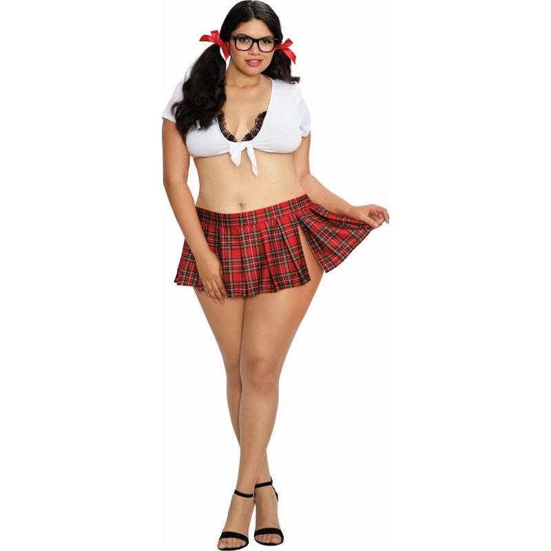 Dreamgirl Homeroom Hottie Costume - Take A Peek