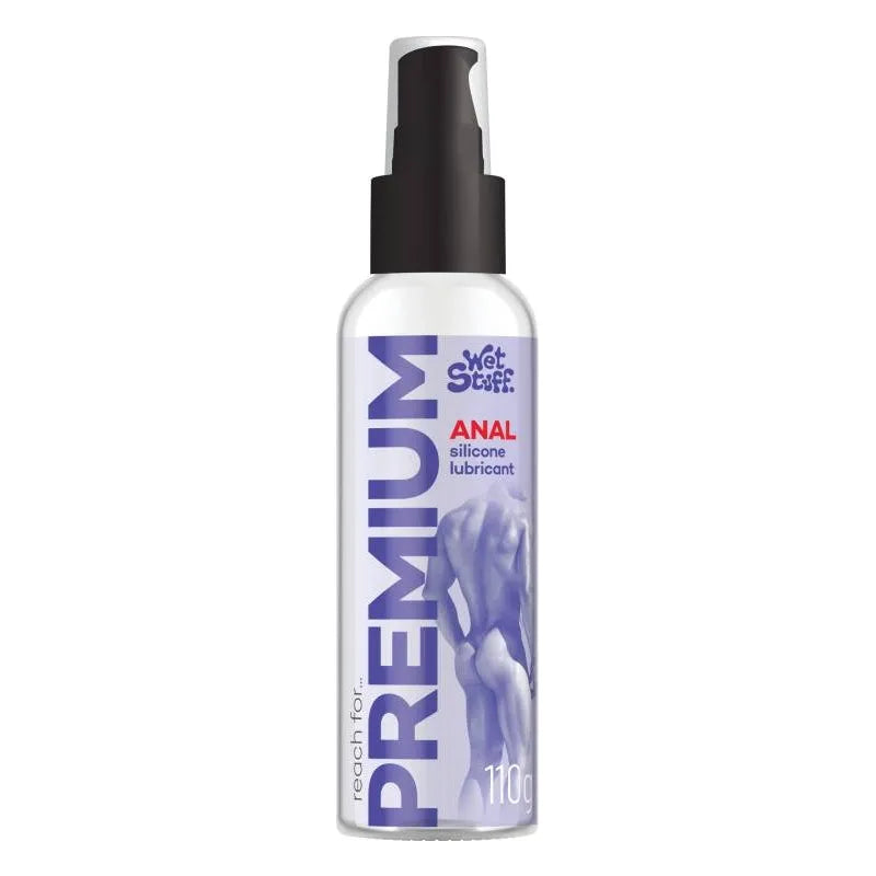 Wet Stuff Premium Anal Silicone Lubricant Pump Top 110g - Take A Peek