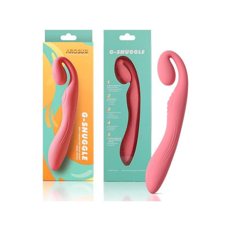 G-Snuggle Ultrasoft Sprout-shaped Unisex Vibrator - Take A Peek