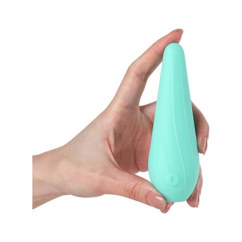 VibeSwirl Drip Shape Rechargeable Vibrator - Take A Peek