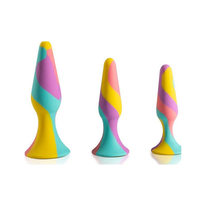 TriPlugs 3 Pc Silicone Anal Training Kit - Take A Peek