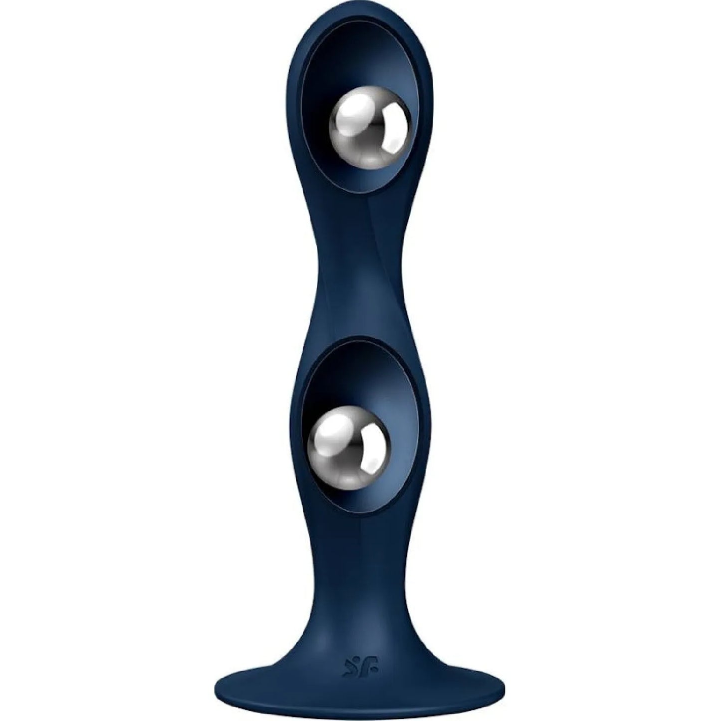 Satisfyer Double Ball-R Dildo Blue - Take A Peek