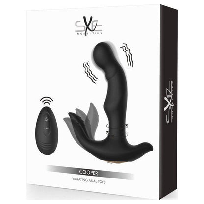 SXE Cooper Vibrating Remote Control Anal Prostate Dildo Plug - Take A Peek