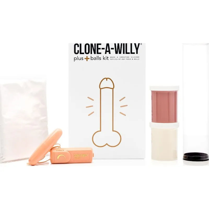 Clone a Willy Plus Balls Kit Medium Skin Tone - Take A Peek