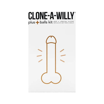 Clone a Willy Plus Balls Kit Medium Skin Tone - Take A Peek