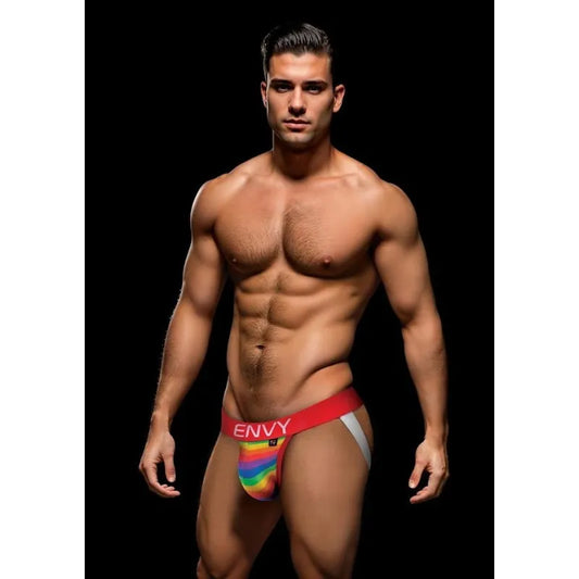 Rainbow Pride Jock Blue - Take A Peek