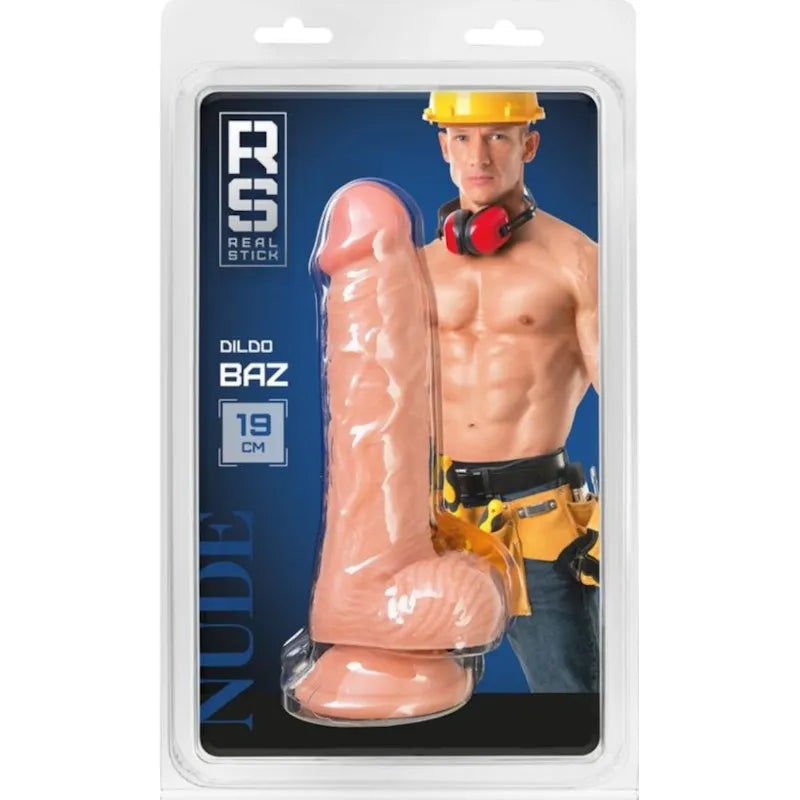 RealStick Nude Dildo Baz - Take A Peek