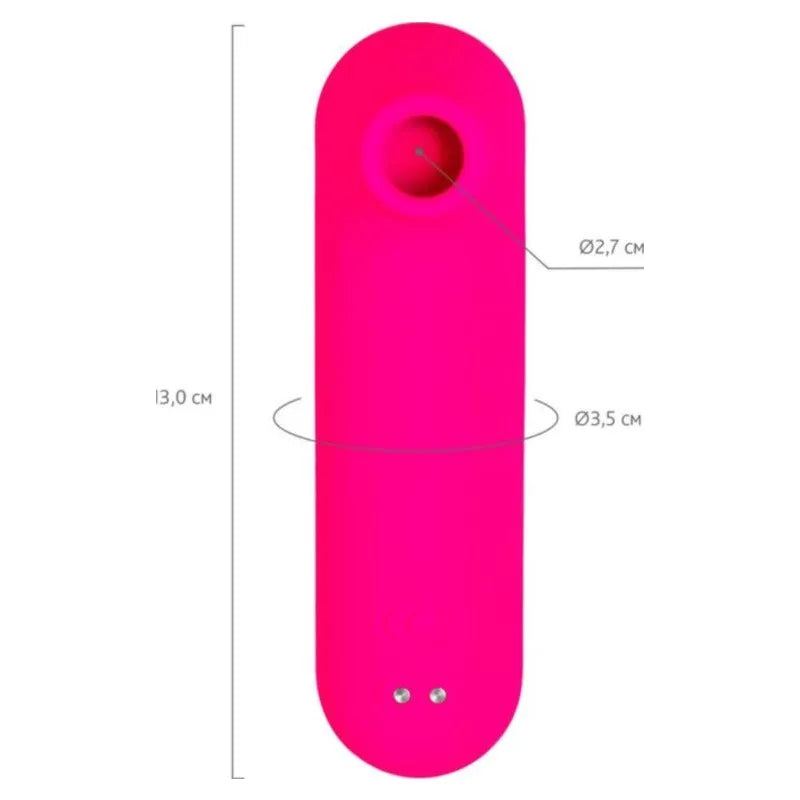 eroTeq Vacuum-Wave Clitoral Vibrator Molette Pink - Take A Peek