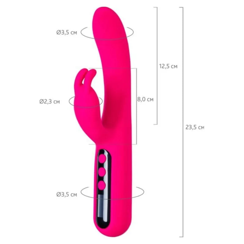 eroTeq G-Spot Rablock Rabbit Vibrator Pink - Take A Peek