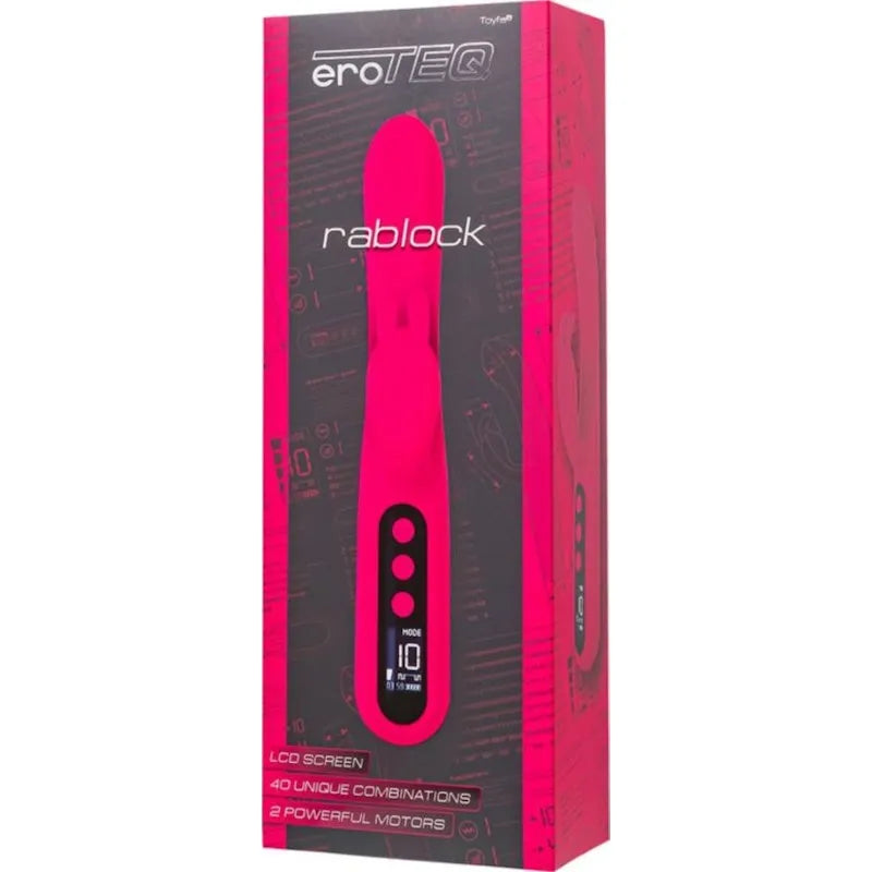 eroTeq G-Spot Rablock Rabbit Vibrator Pink - Take A Peek