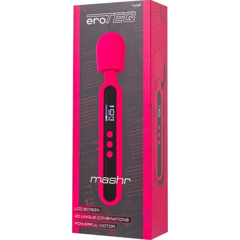 eroTeq Wand Massager Mashr Pink - Take A Peek