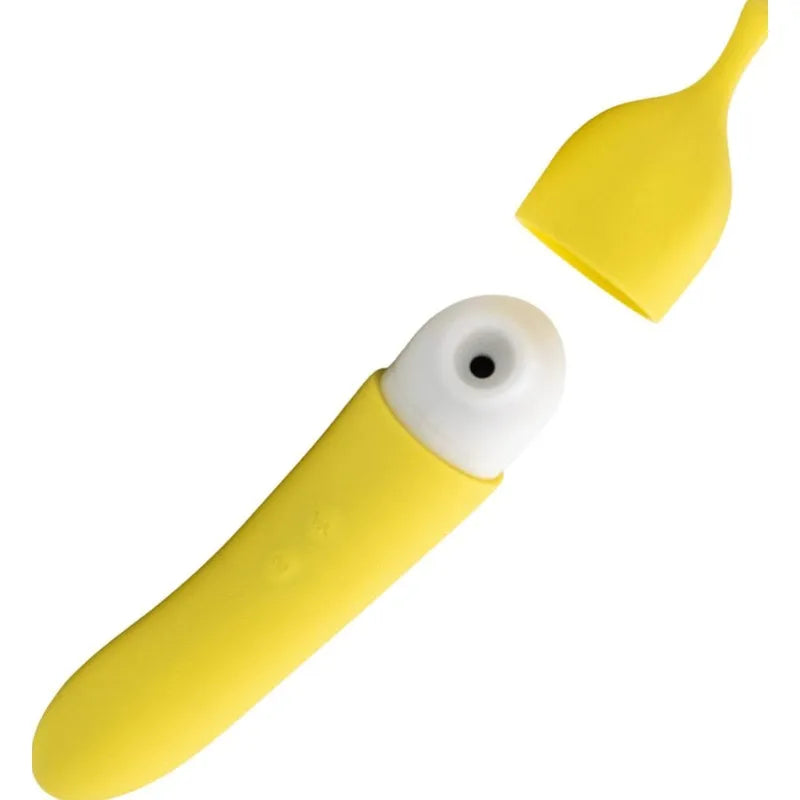 Banana Cream Air Pulse G-Spot Vibrator - Take A Peek