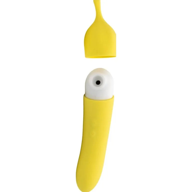 Banana Cream Air Pulse G-Spot Vibrator - Take A Peek