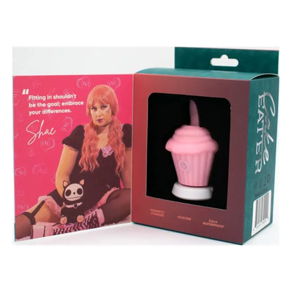 Cake Eater Clit Flicker Stimulator Pink - Take A Peek