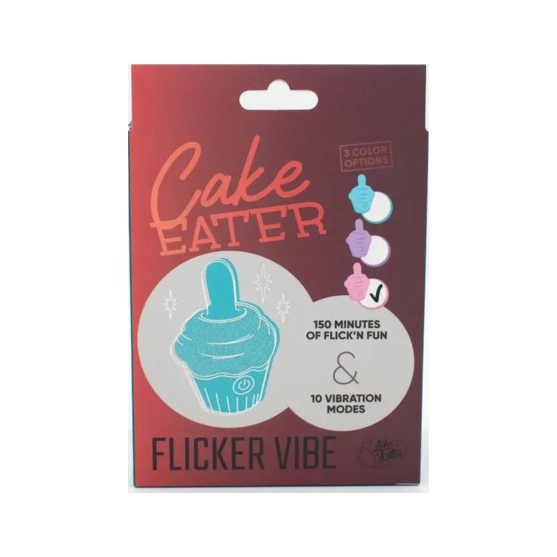 Cake Eater Clit Flicker Stimulator Pink - Take A Peek