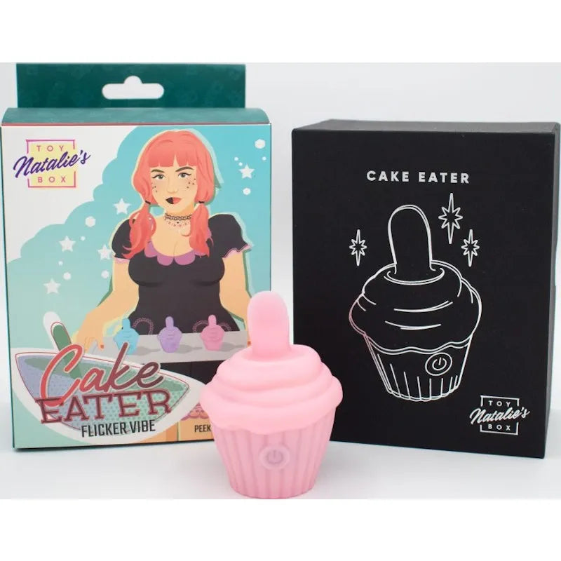 Cake Eater Clit Flicker Stimulator Pink - Take A Peek