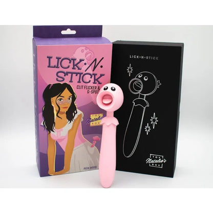 Lick N' Stick Clit Flicker G-Spot Vibrator - Take A Peek