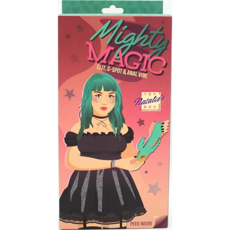 Mighty Magic Clit, G-Spot & Anal Vibrator - Take A Peek